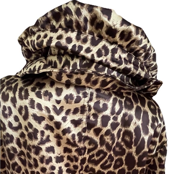 DESIGN TODAY’S Sculptural LEOPARD Print JACKET Size XL - Picture 13 of 16